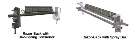 belt cleaners, conveyor belt
