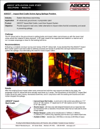 Impact Load Zone Support System Solves Aging Problem2