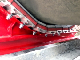 conveyor belt, impact beds